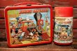 画像1: ct-211210-52 Disney Express / Aladdin 1970's Metal Lunchbox