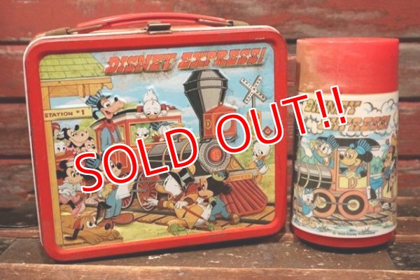 画像1: ct-211210-52 Disney Express / Aladdin 1970's Metal Lunchbox