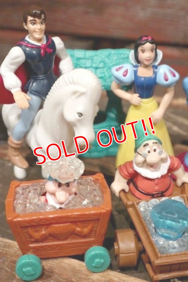 画像2: ct-190301-37 Snow White & Seven Dwarfs / McDonald's 1992 Meal Toy Complete Set