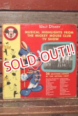 画像: ct-211210-27 Mickey Mouse Club / 1950's Record