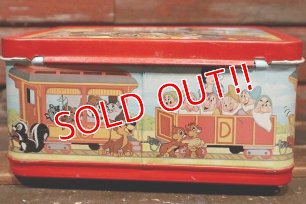 画像8: ct-211210-52 Disney Express / Aladdin 1970's Metal Lunchbox