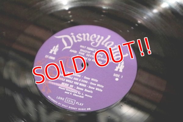 画像9: ct-211210-28 Snow White and The Seven Dwarfs / 1970's Record