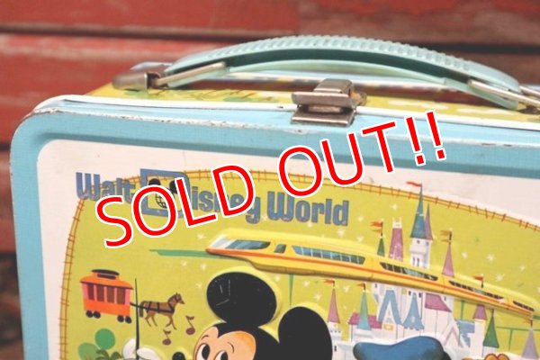 画像3: ct-211210-53 Walt Disney World / Aladdin 1970's Metal Lunchbox