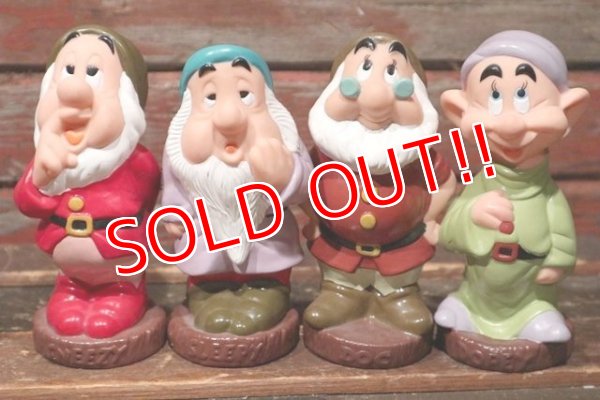 画像3: ct-211210-33 Snow White & Seven Dwarfs / 1990's Soft Vinyl Doll Set