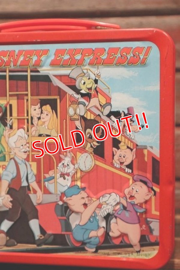 画像5: ct-211210-52 Disney Express / Aladdin 1970's Metal Lunchbox