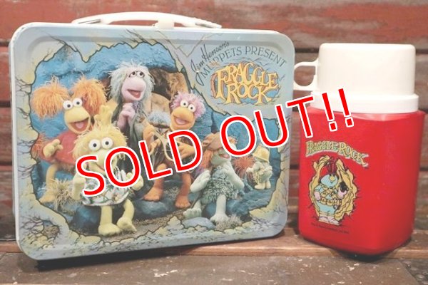 画像1: ct-211210-50 FRAGGLE ROCK / THERMOS 1984 Metal Lunch Box