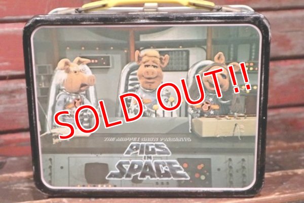 画像5: ct-211210-54 The Muppets Show Presents PIGS IN SPACE / THERMOS 1977 Metal Lunch Box