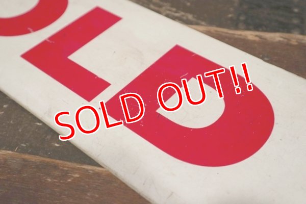 画像3: dp-220101-06 SOLD / Plastic Sign