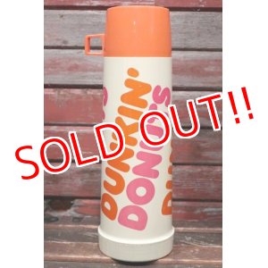 画像: dp-211201-01 DUNKIN' DONUTS / 1970's-1980's Thermos Bottle