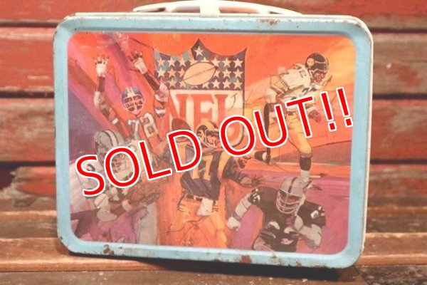 画像1: dp-211201-24 NFL / THERMOS 1978 Lunch Box