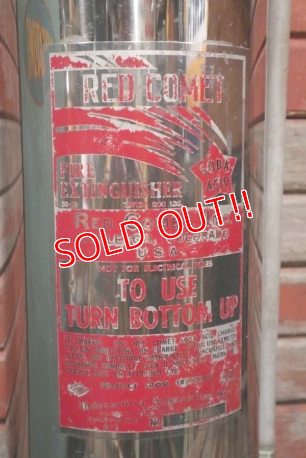 画像2: dp-220101-24 RED COMET / 1960's〜Fire Extinguisher