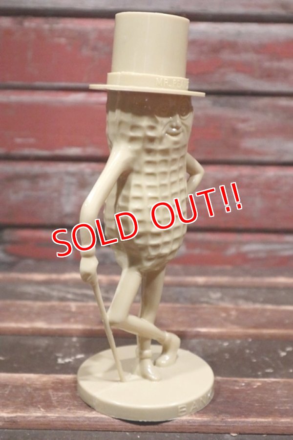画像3: ct-220101-08 PLANTERS / MR.PEANUT 1950's Coin Bank (Light Brown)
