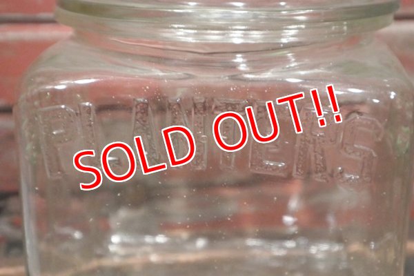 画像2: ct-220101-09 PLANTERS / 1930's Glass Jar