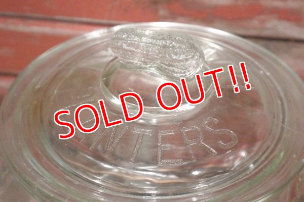 画像3: ct-220101-09 PLANTERS / 1930's Glass Jar