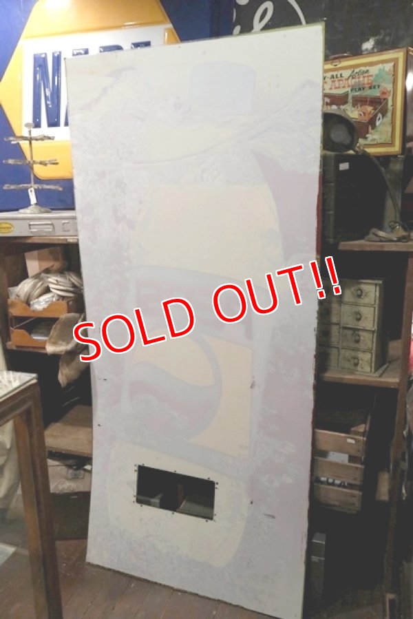 画像9: dp-211110-46 PEPSI / 1990's Vending Machine Panel Sign