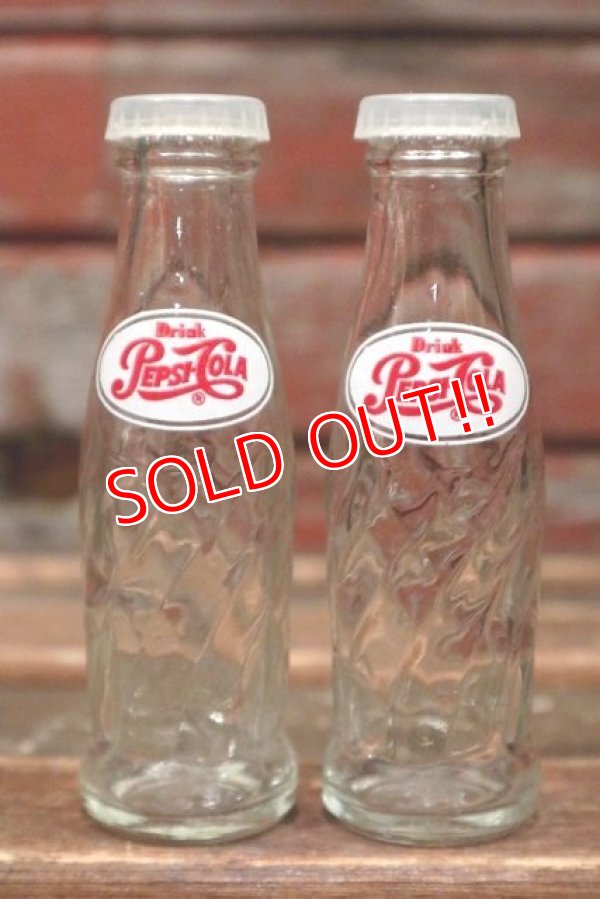 画像1: dp-211210-05 PEPSI / 1950's Salt & Pepper Shaker Bottle