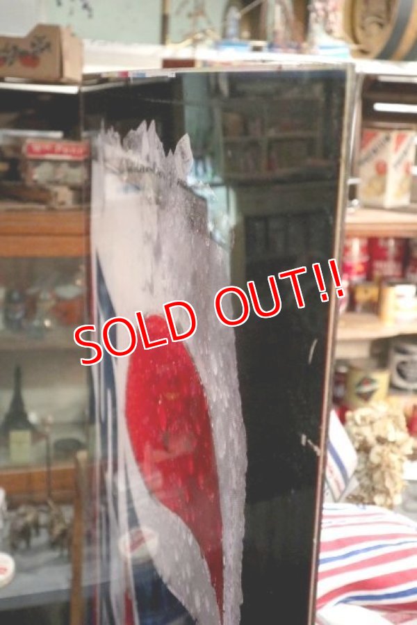 画像9: dp-211110-45 PEPSI / 1990's Vending Machine Panel Sign