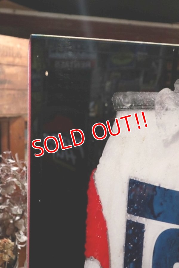 画像3: dp-211110-45 PEPSI / 1990's Vending Machine Panel Sign