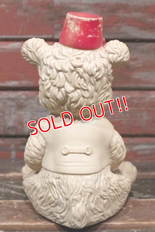画像5: ct-211210-22 EDWARD MOBLEY / 1960's Marching Bear Rubber Doll