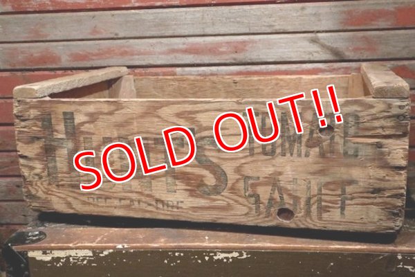 画像4: dp-211210-25 HUNT'S TOMATO SAUCE / Vintage Wood Box