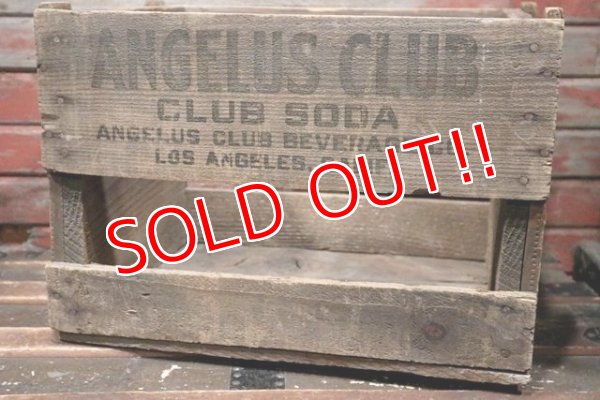 画像3: dp-220101-21 ANGELUS CLUB SODA / Vintage Wood Box