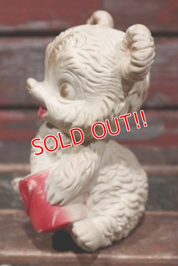 画像4: ct-211210-20 EDWARD MOBLEY / 1960's Honey Pot Bear Rubber Doll