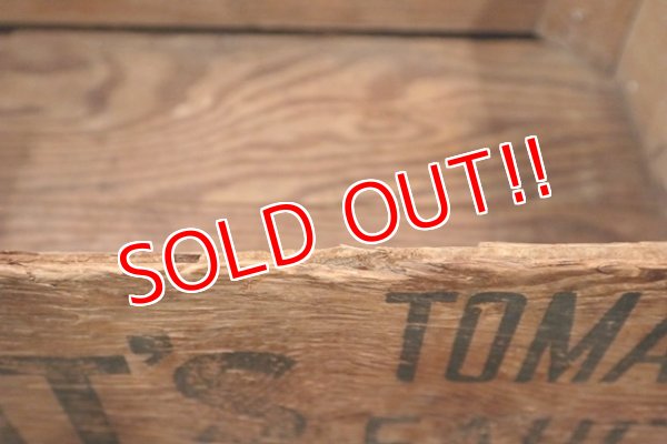 画像8: dp-211210-25 HUNT'S TOMATO SAUCE / Vintage Wood Box