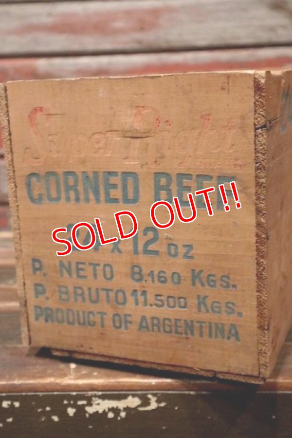 画像5: dp-220101-20 Super Right CORNE BEEF / Vintage Wood Box