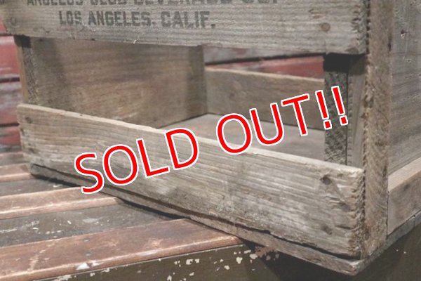 画像10: dp-220101-21 ANGELUS CLUB SODA / Vintage Wood Box