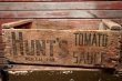 画像1: dp-211210-25 HUNT'S TOMATO SAUCE / Vintage Wood Box