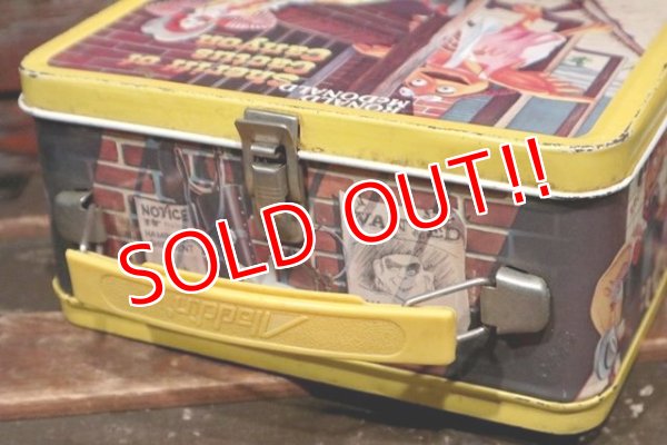 画像9: ct-211201-118 McDonald's / Aladdin 1982 Metal Lunch Box