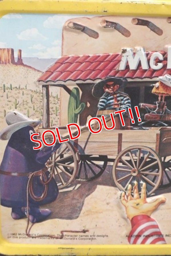 画像3: ct-211201-118 McDonald's / Aladdin 1982 Metal Lunch Box