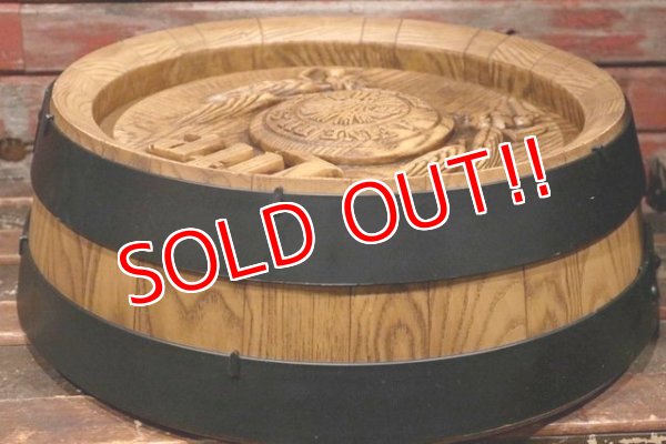 画像6: dp-220101-14 Lite BEER / 1980's Barrel Display Sign