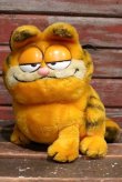 画像1: ct-211201-17 Garfield / DAKIN 1980's Plush Doll (高さ約25cm)