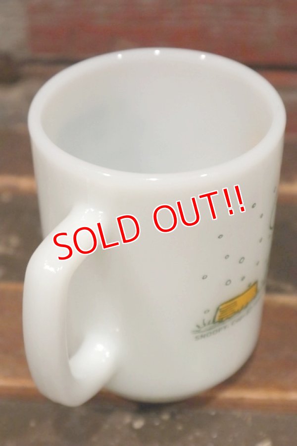 画像6: ct-211210-58 Snoopy / Fire-King 1960's-1970's 9oz Mug "French Toast"