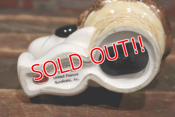 画像8: ct-220101-03 Snoopy / Determined 1982 Ice Cream Coin Bank