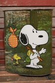 画像1: ct-220101-06 Snoopy & Charlie Brown / CHEINCO 1960's-1970's Trash Box