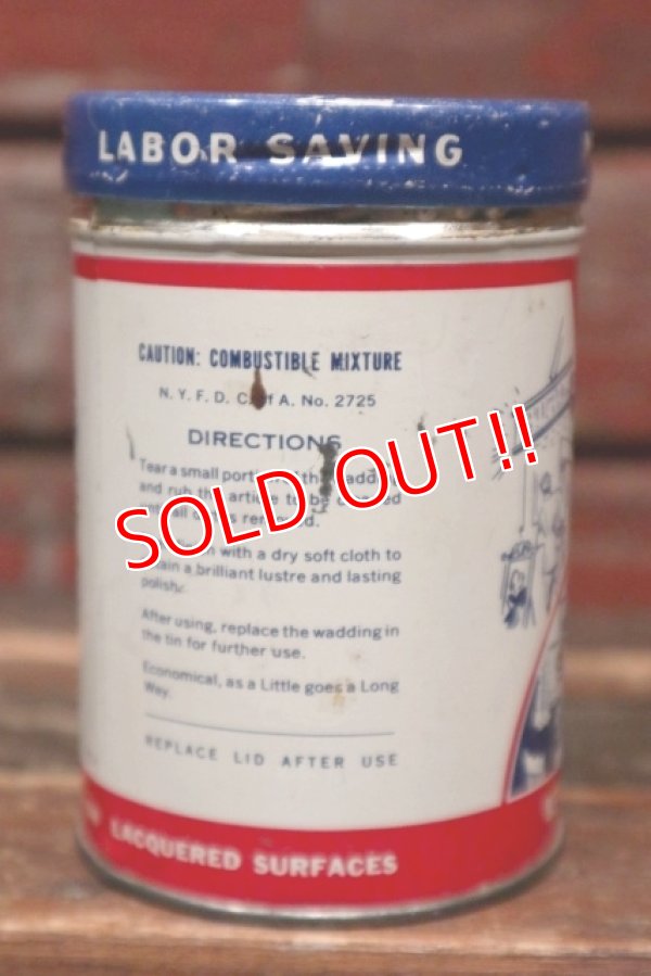 画像5: dp-211210-44 NEVR-DULL / 1950's Cleaning & Polishing Cloth Can