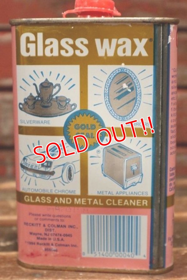 画像3: dp-220101-02 GOLD SEAL Glass Wax / Vintage Tin Can