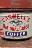 画像3: dp-211210-37 CASWELL'S NATIONAL CREST COFFEE / Vintage Tin Can