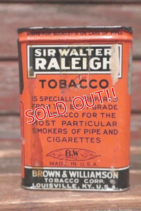 画像5: dp-211210-29 SIR WALTER RALEIGH / Vintage Tobacco Can