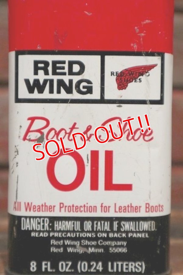 画像2: dp-211210-21 RED WING / 1960's〜Boot & Shoe Oil Can