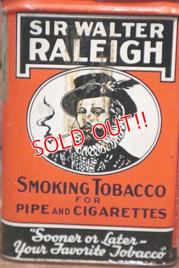 画像2: dp-211210-29 SIR WALTER RALEIGH / Vintage Tobacco Can