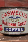 画像2: dp-211210-37 CASWELL'S NATIONAL CREST COFFEE / Vintage Tin Can