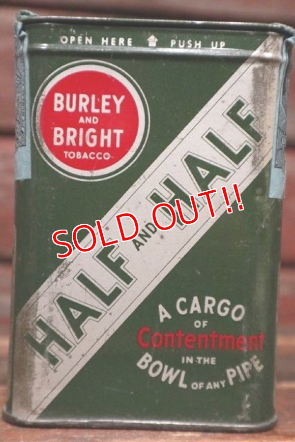 画像2: dp-211210-28 BURLEY AND BRIGHT / Vintage Tobacco Can