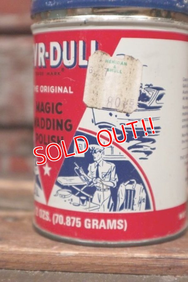 画像3: dp-211210-44 NEVR-DULL / 1950's Cleaning & Polishing Cloth Can