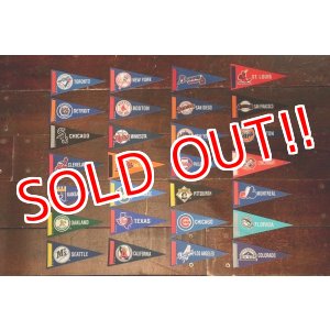 画像: dp-200601-20 MLB / 1992 Mini Pennant Complete Set