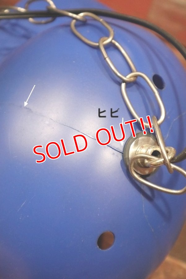 画像7: dp-211101-09 Los Angels Dodgers / 1970's Kid's Helmet Lamp