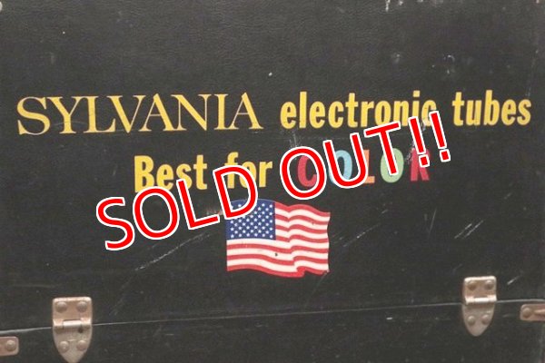 画像2: dp-220101-08 SYLVANIA electric tube / 1950's Serviceman Trunk