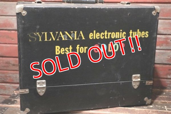 画像4: dp-220101-08 SYLVANIA electric tube / 1950's Serviceman Trunk